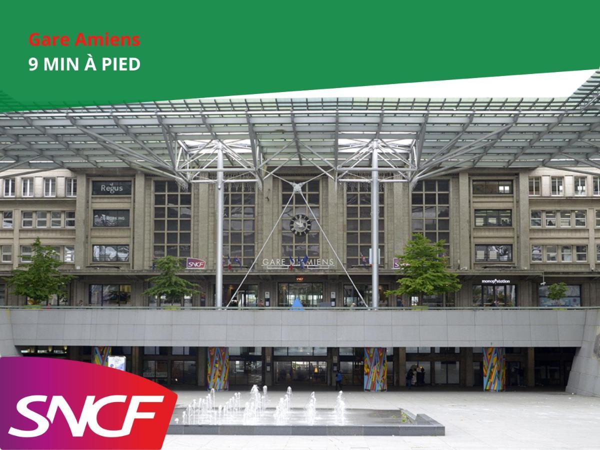 Cinema & Disney Avec Balcon & Parking En Hyper Centre Αμιάν Εξωτερικό φωτογραφία