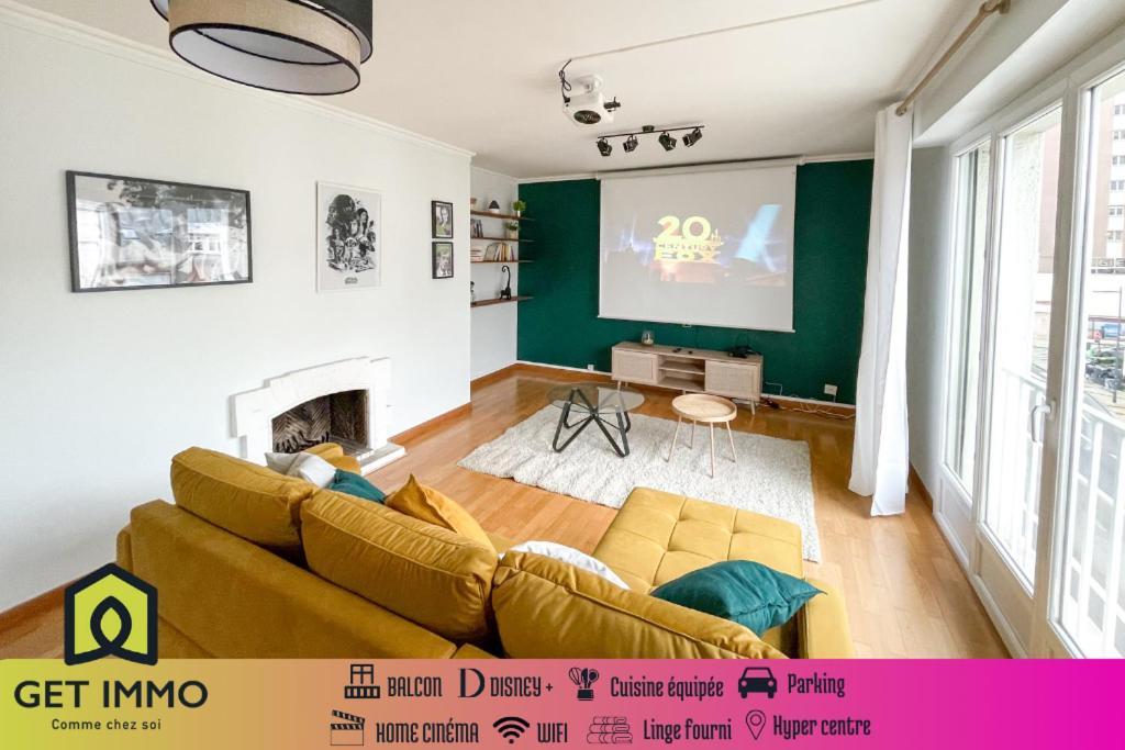 Cinema & Disney Avec Balcon & Parking En Hyper Centre Αμιάν Εξωτερικό φωτογραφία